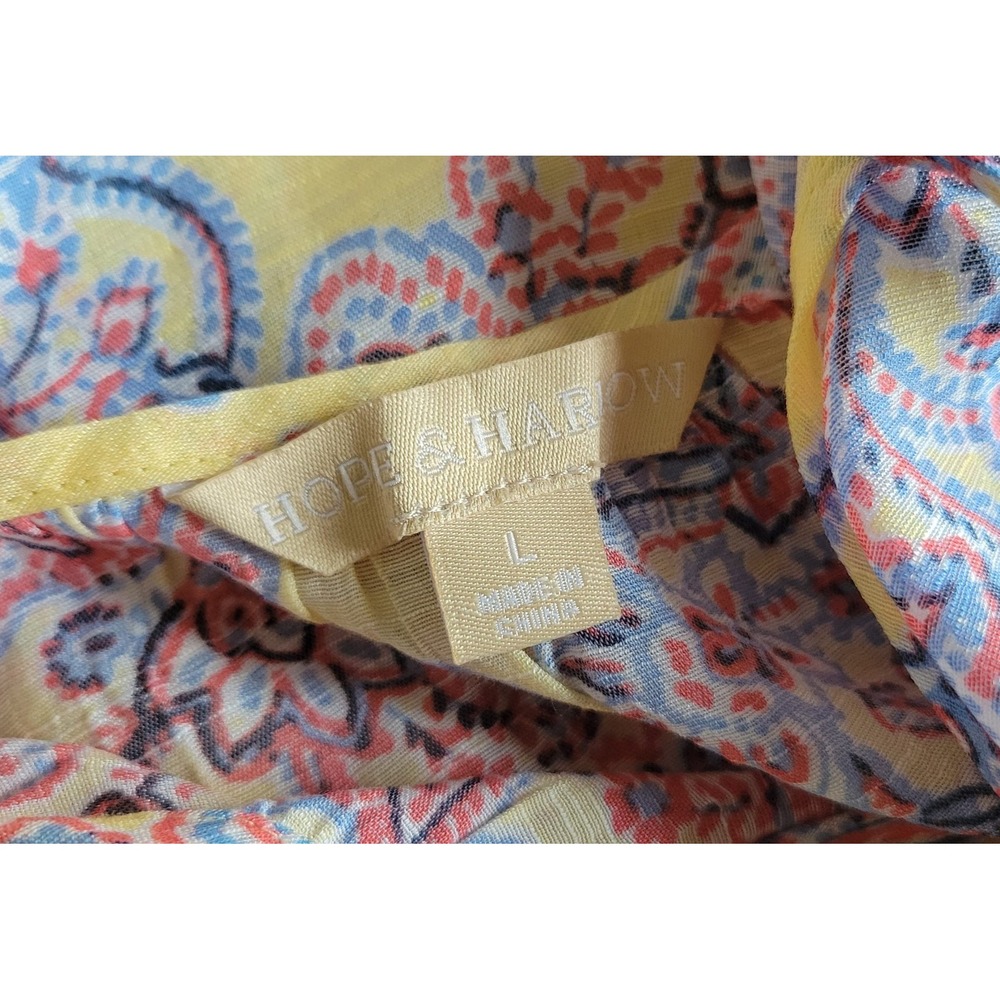 Hope & Harlow Lightweight Flutter Sleeve Rayon Top - Picture 3 of 5